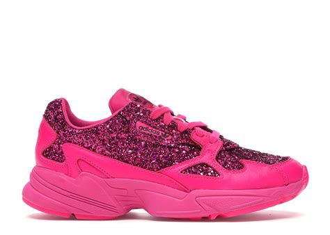 Adidas falcon shoes shock pink